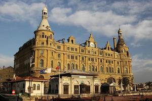 estación de tren haydarpasa, estambul, turquía foto