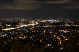 Bosphorus Bridge, Istanbul, Turkey photo