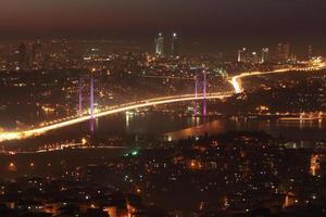 Bosphorus Bridge in Istanbul photo