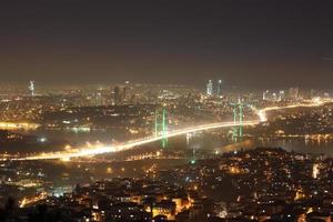 Bosphorus Bridge in Istanbul photo