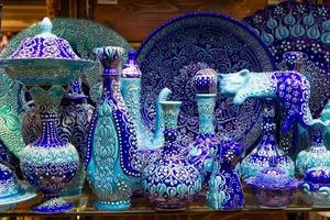 cerámica turca en estambul foto