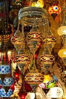 Turkish Laterns in Grand Bazaar, Istanbul photo