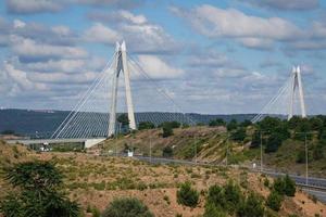 Yavuz Sultan Selim Bridge in Istanbul, Turkiye photo