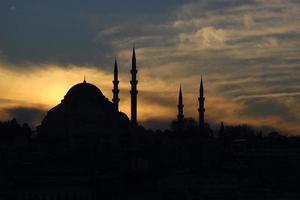 Mezquita de Süleymaniye, Estambul, Turquía foto