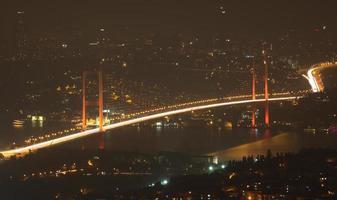 Bosphorus Bridge in Istanbul photo