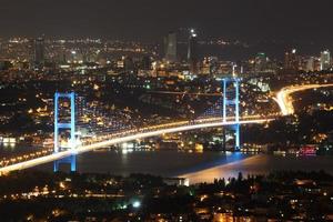 Bosphorus Bridge, Istanbul, Turkey photo