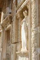 Statue from Library of Celsus, Ephesus, Ismir, Turkey photo