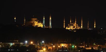 Hagia Sophia and Sultanahmet Mosque photo