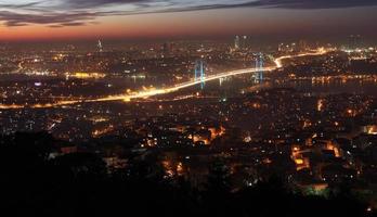 Bosphorus Bridge in Istanbul photo