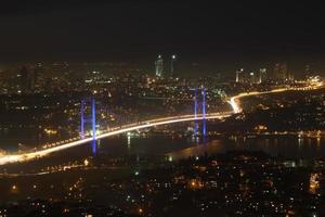 Bosphorus Bridge in Istanbul photo