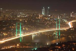Bosphorus Bridge in Istanbul photo