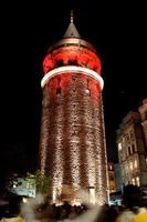 torre de galata en estambul foto