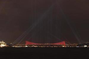 Bosphorus Bridge, Istanbul, Turkey photo