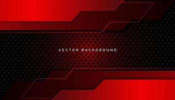 abstract modern red geometric background vector