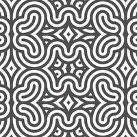 Abstract seamless geometric shape lines pattern vector