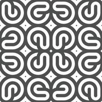 Abstract seamless geometric shape lines pattern vector