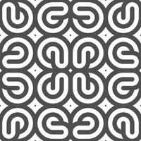 Abstract seamless geometric shape lines pattern vector