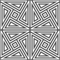 Abstract seamless geometric shape lines pattern vector