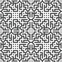 Abstract seamless geometric shape lines pattern vector
