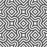 Abstract seamless geometric shape lines pattern vector