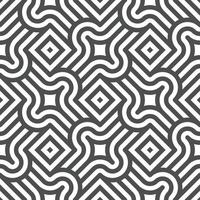 Abstract seamless geometric shape lines pattern vector