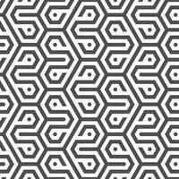 Abstract seamless geometric shape lines pattern vector