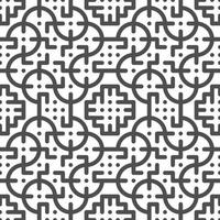 Abstract seamless geometric shape lines pattern vector