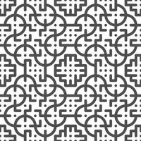 Abstract seamless geometric shape lines pattern vector