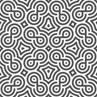 Abstract seamless geometric shape lines pattern vector