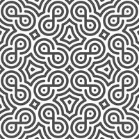 Abstract seamless geometric shape lines pattern vector