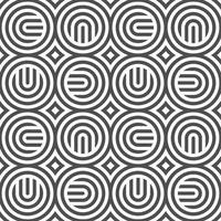 Abstract seamless geometric shape lines pattern vector