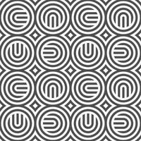 Abstract seamless geometric shape lines pattern vector