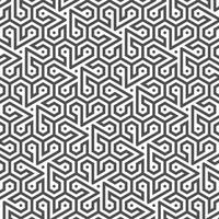 Abstract seamless geometric shape lines pattern vector