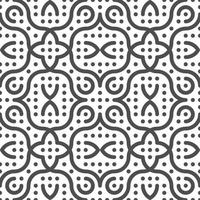 Abstract seamless geometric shape lines pattern vector