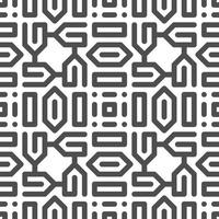 Abstract seamless geometric shape lines pattern vector