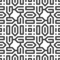 Abstract seamless geometric shape lines pattern vector