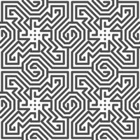 Abstract seamless geometric shape lines pattern vector