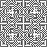 Abstract seamless geometric shape lines pattern vector