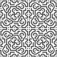 Abstract seamless geometric shape lines pattern vector