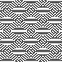 Abstract seamless geometric shape lines pattern vector