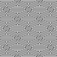 Abstract seamless geometric shape lines pattern vector