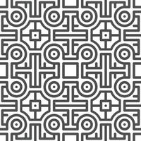 Abstract seamless geometric shape lines pattern vector