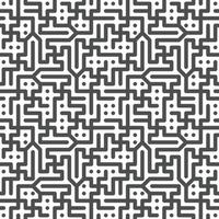 Abstract seamless geometric shape lines pattern vector