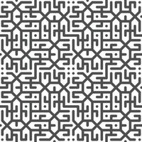Abstract seamless geometric shape lines pattern vector