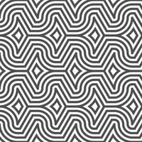 Abstract seamless geometric shape lines pattern vector