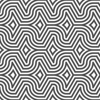 Abstract seamless geometric shape lines pattern vector