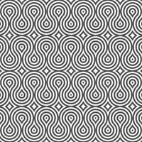 Abstract seamless geometric shape lines pattern vector