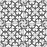 Abstract seamless geometric shape lines pattern vector