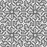 Abstract seamless geometric shape lines pattern vector