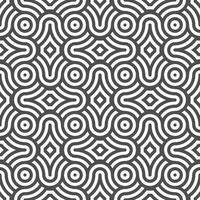 Abstract seamless geometric shape lines pattern vector